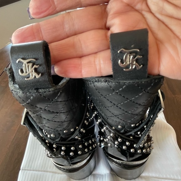 The Kooples. Studded accents leather combat boots. NWOT. Black. Never worn! - Picture 11 of 11